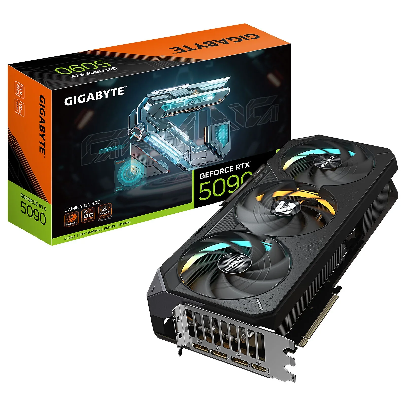 

New Released GeForce RTX 5090 32G PCIE 5.0 GPU 5090 RTX AORUS-MASTER AI Computing Video Cards Graphics Card Gaming