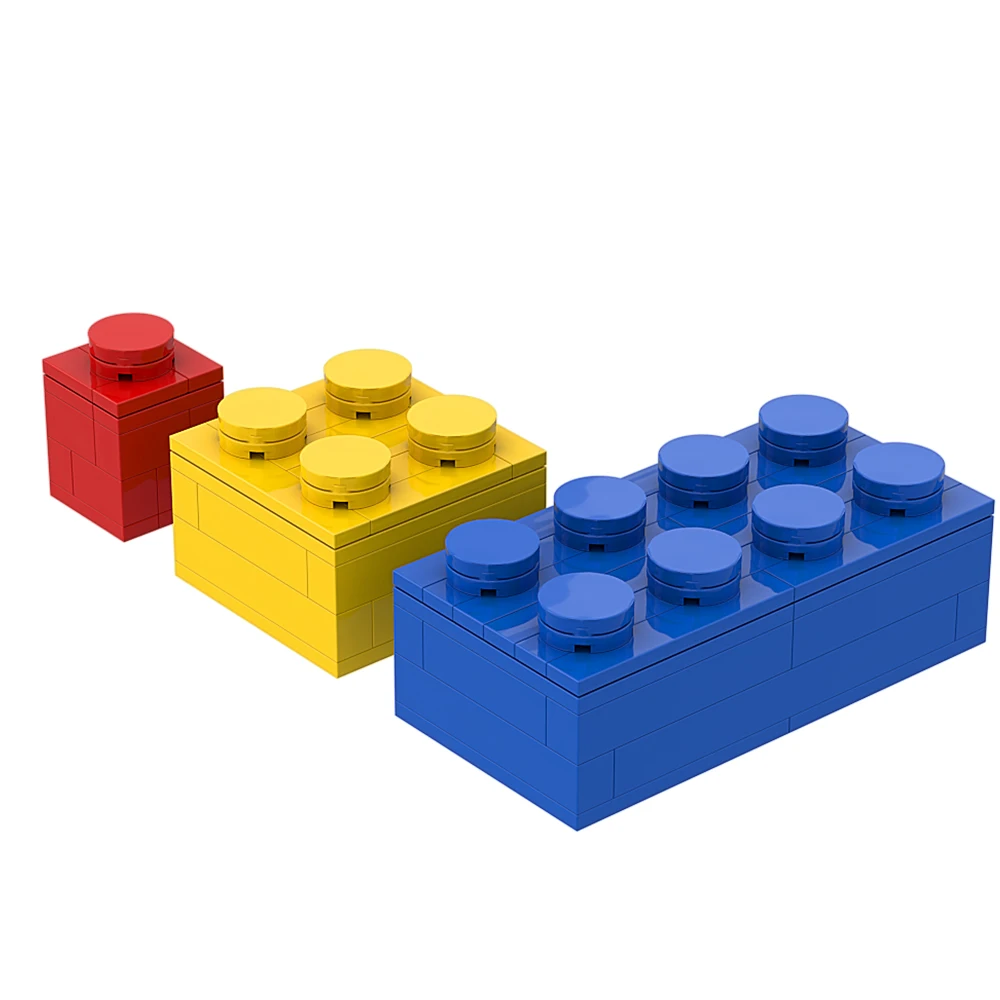 Gobricks MOC-44528 Big Bricks Wall Accessories Particles Building Block set Brick Particle Model Education Brick Toys Kids Gift