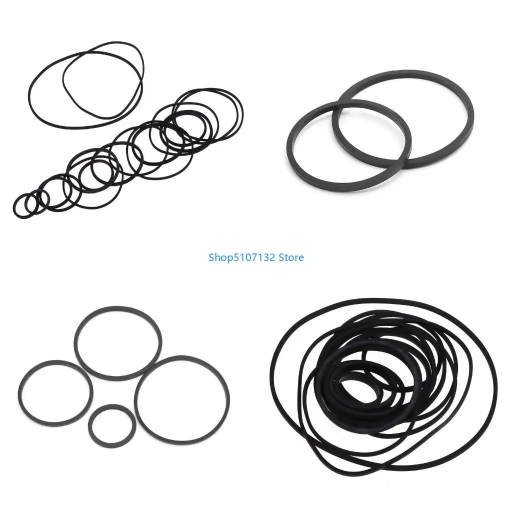 87HD Bag DVD Belts DVD Drive Belt Length Mix Pulley Drive Replacement Part