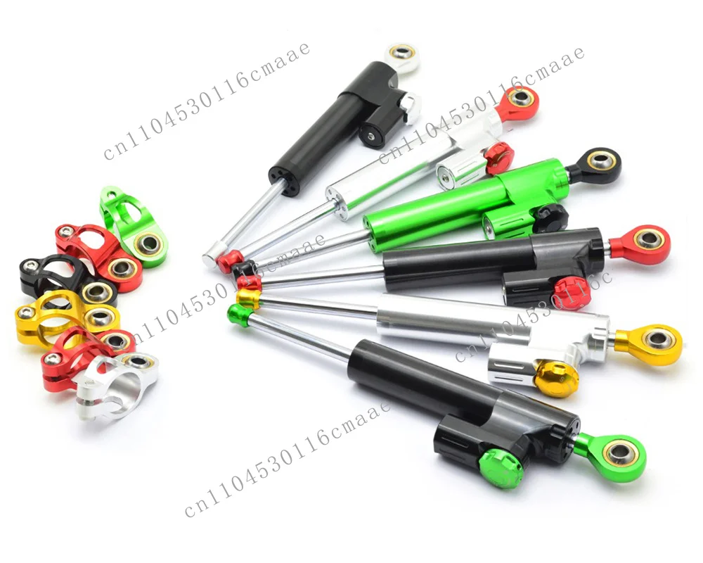 Universal numerical control Motorcycle Adjustable Steering Shock Absorber Stabilizer 255 mm Steering Kit