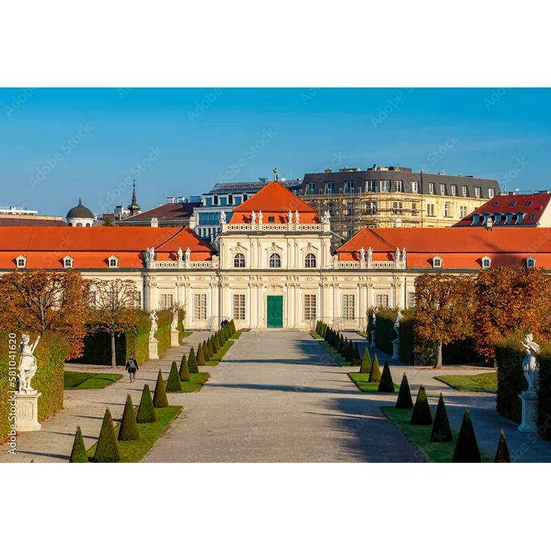 Art Cloth Background European Landscape Famous Scenic Spots Street  Night Scene Photography Background Props  OZ-17