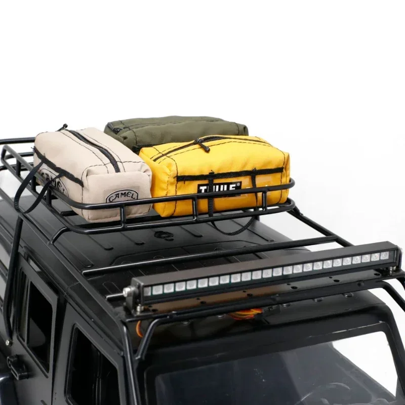 1/10 RC 크롤러 자동차 모형 가방 미니 장면 모델 장식품 Trxs TRX4 디펜더 TRX6 AXIAL SCX10 II RC4WD D90 DIY 부품