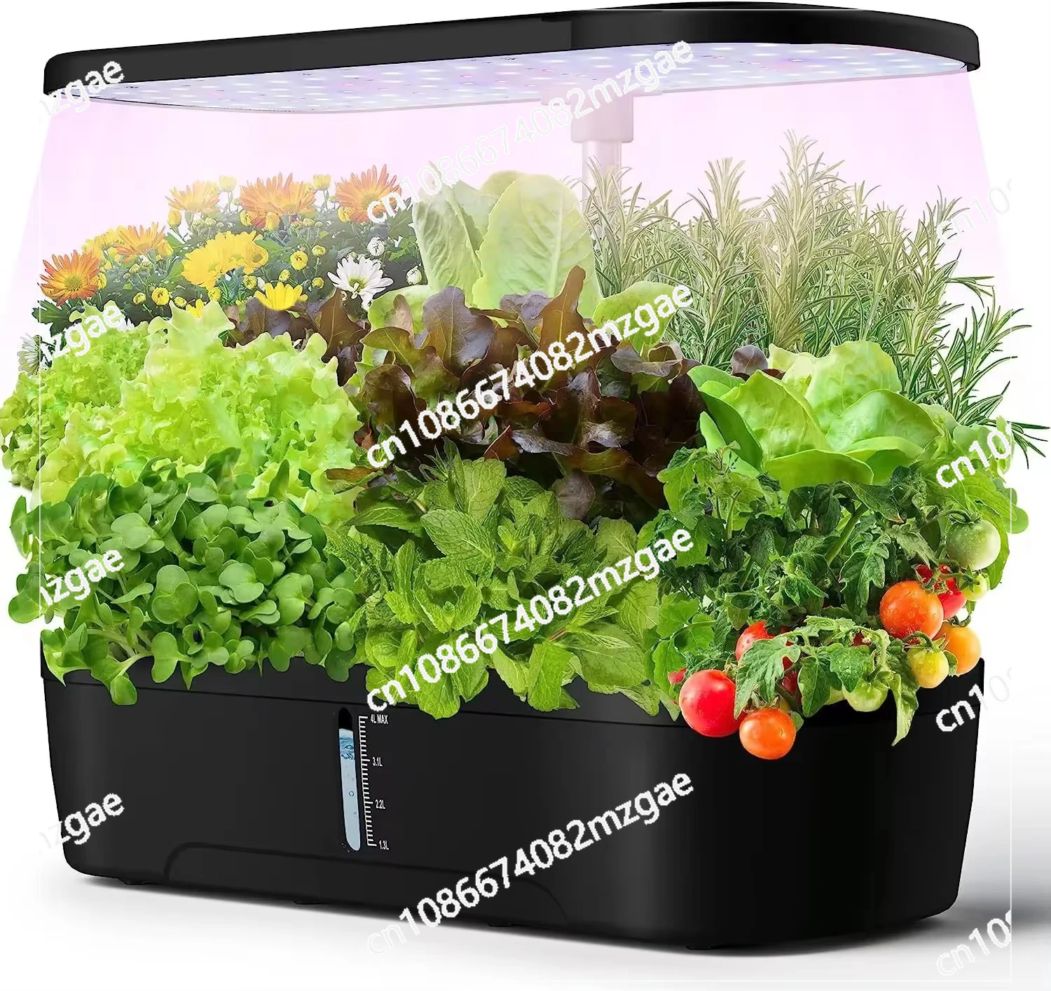 

12 Pods Hydroponics Smart Indoor Garden Planter LED Grow Lights Kit for Plants Germination Electronic Type