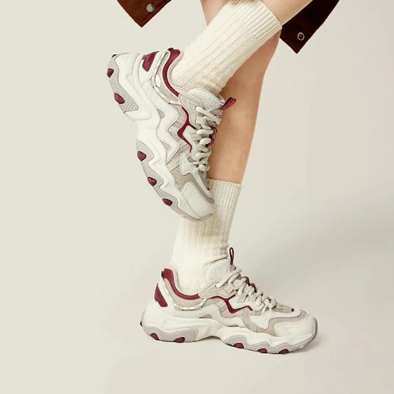 

LI-NING Cat Paw LITE 2, женская модная повседневная обувь, обувь, увеличивающая рост на толстой подошве AGCV030