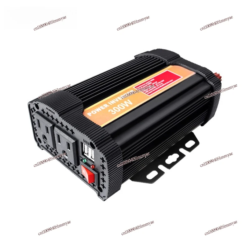 300W 12V Modified Sine Wave Power Inverter High Power Household Converter DC 12V To AC 110V Car Home Power Supply