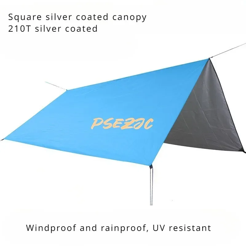 Waterproof Tent Shade Oxford Ultra Light Garden Canopy Sunshade Outdoor Camping Traveling Awning Tourist Beach Sun Shelter