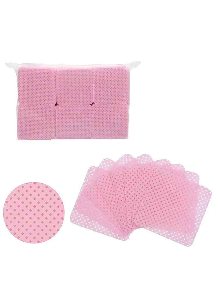 300 قطعة مناديل خالية من الوبر، مناديل، مزيل طلاء الأظافر، جل، مناديل أظافر، مانيكير، جل باديكير، وسادات قطنية، أدوات تنظيف فن الأظافر