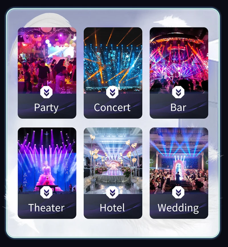 10W RGB Animations-Laserlicht ILDA/RJ45/DMX512 Mobile Bluetooth-App-Steuerung für DJ, Disco, Bar, Party, Hochzeit und Bühnenlaserlicht – Detail 4