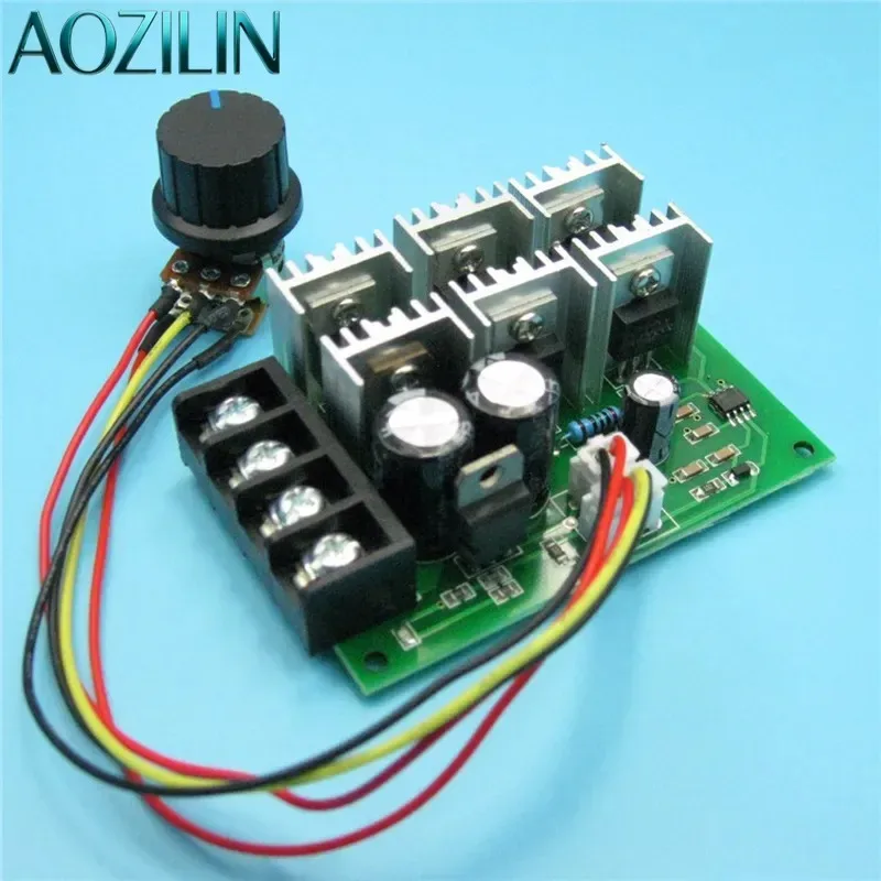 AOZILIN for PWM DC Motor Governor 40A High Power Driver 12V 24V 36V 48V Speed Controller Regulator Module