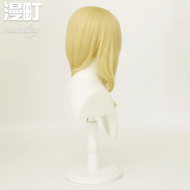 طوكيو أفنجرز إيما سانو جولد كوس شعر مستعار 65 سم