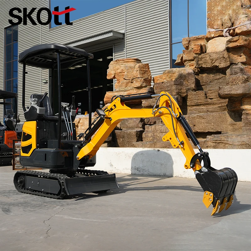 CE & EPA Certified 1.5T Compact Excavator | Factory Price & Customization | Lifetime Technical Support