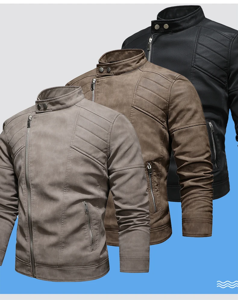 2025 Fashion Leather Jacket Men Winter Fleece Warm Zipper Motorcycle Coats Mens Fashion New Biker PU Jackets Slim Overcoat 75 S8ebcede5780249d59843814e1ac6ccffh