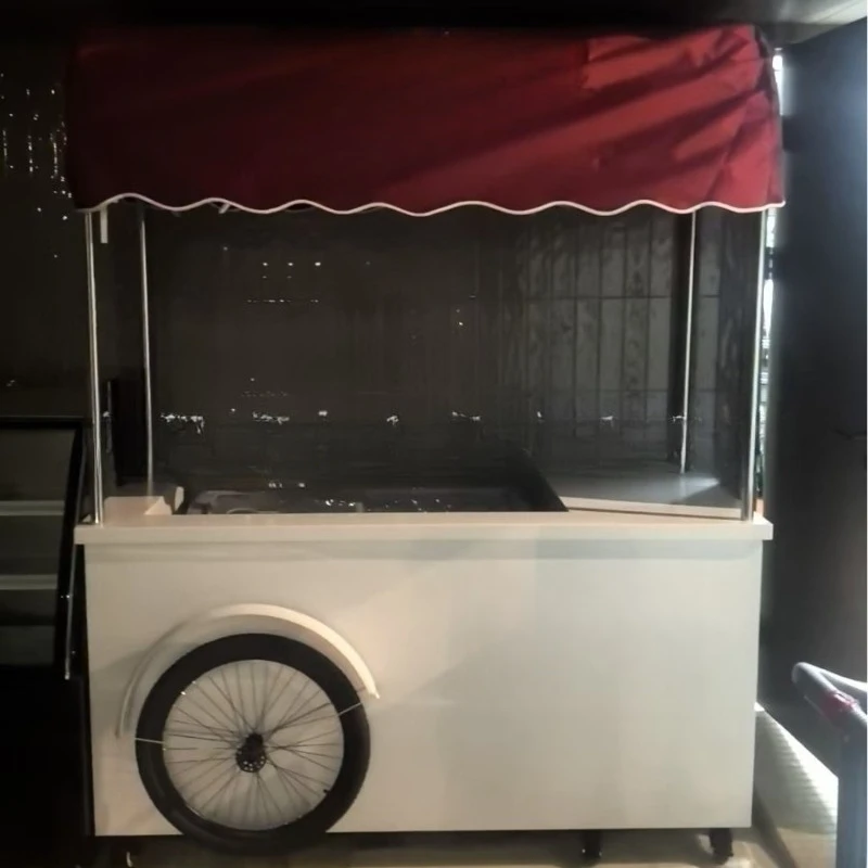 

Commercial beauty Chen decorative float, ice cream truck ice cream truck