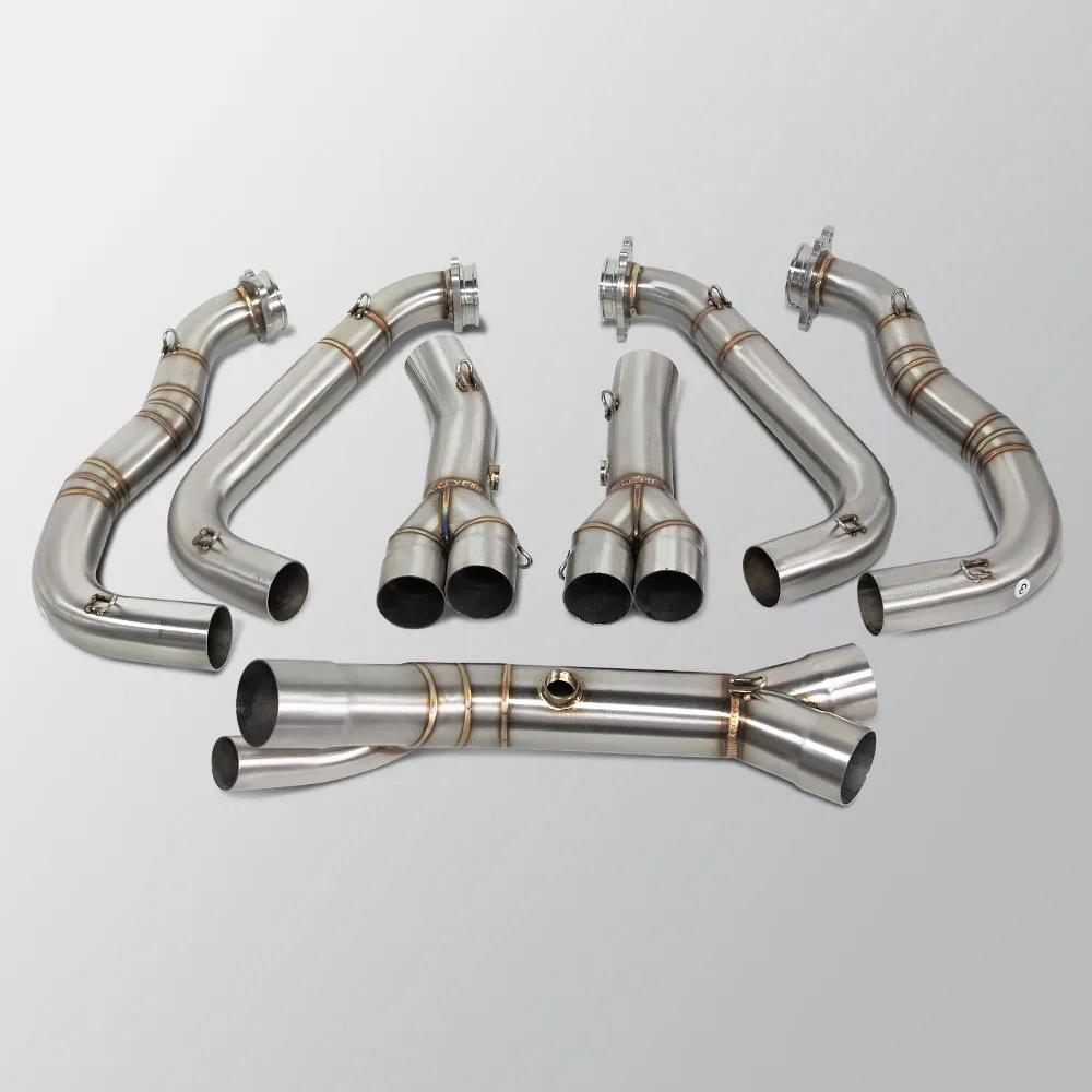 S1000XR Exhaust Headers Tube For BMW S1000RR S1000R M1000XR 2015-2019 Motorcycle Exhausts Pipe Kit Adventure Motorbike Manifold