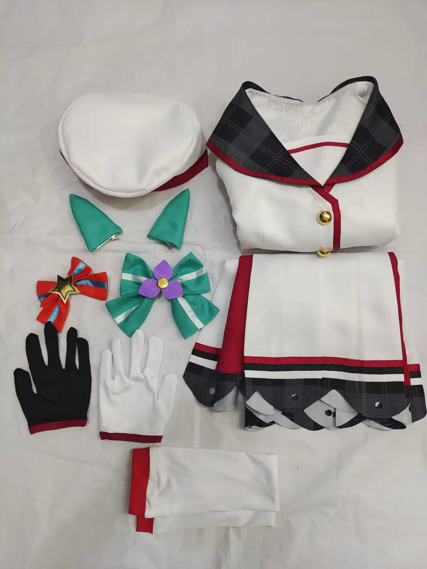 Anime Pretty Derby Hokko Tarumae Cosplay Costumes Wig Shoes Role Play Clothing Halloween Carnival Party Outfit Comic Con Costume view 6