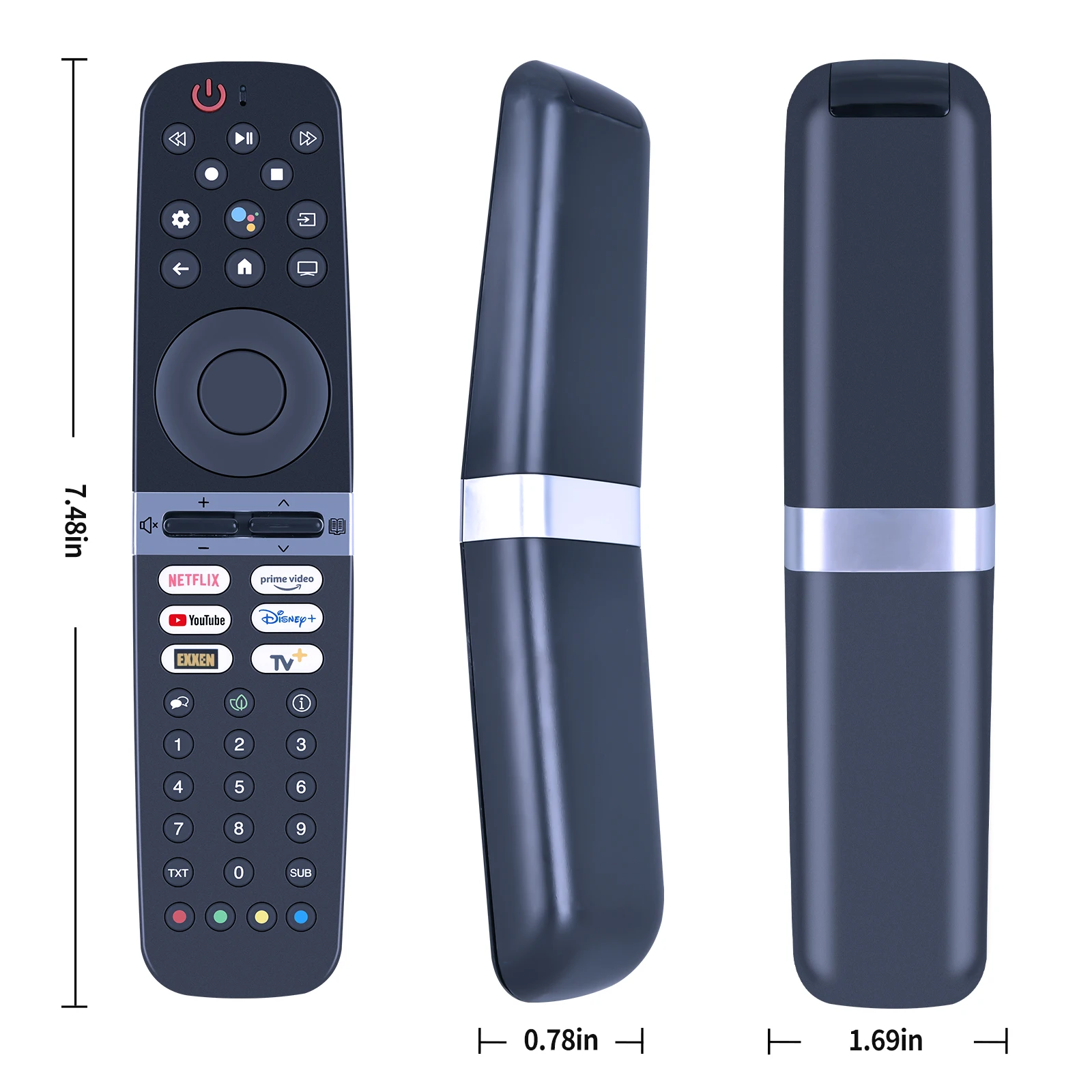 جهاز التحكم عن بعد للتلفزيون الذكي الجديد Foe Grundig Arcelik Beko vs2187r #5