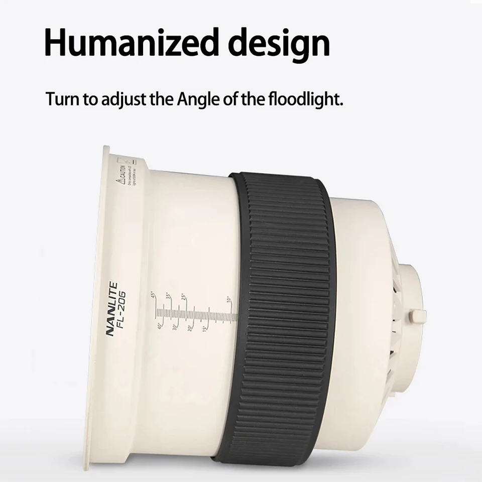 Nanlite FL-20G フレネルレンズ ボーエンズマウント写真撮影用ライト