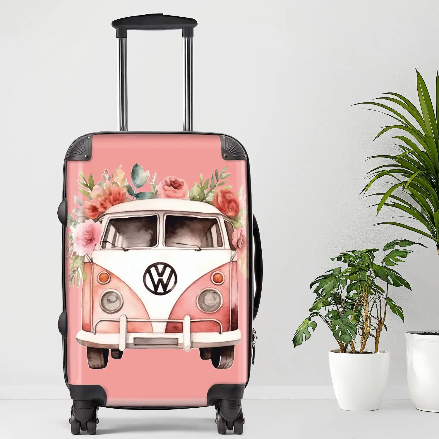 

Hippie Luggage, 20/24/28 Inch Luggage, Carry-On, Custom Luggage, Luggage Set, Suitcase, Travel, Vacation, Cabin Suitcase, Custom