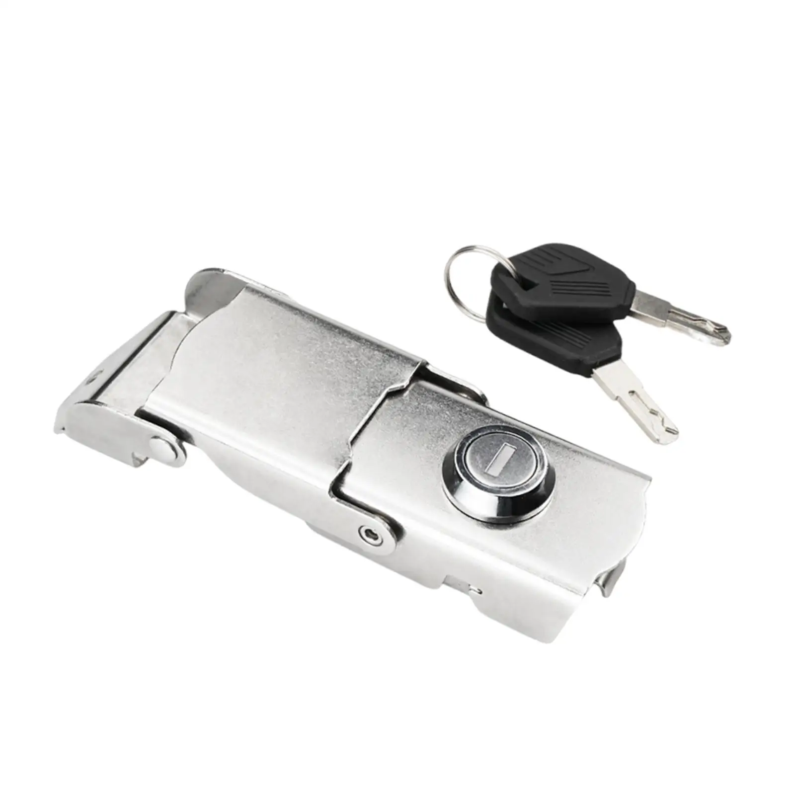 

Compact Stainless Steel Rear Trunk Lock with Two Keys Replacement Secure Fitting for Motorcycle Side Box
