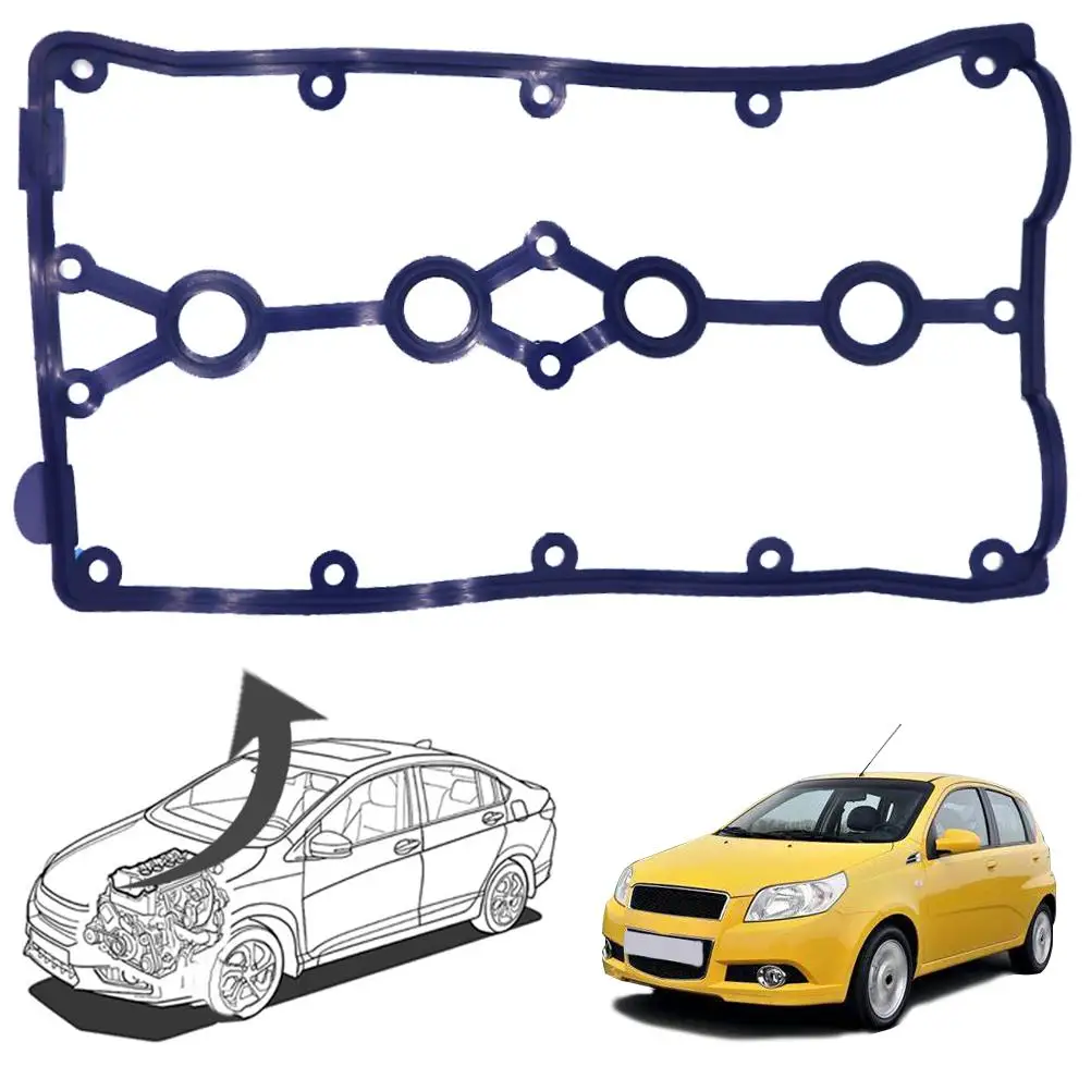 

96353002 прокладка крышки клапана для Chevrolet- Aveo Aveo5 Pontiac - Daewoo Lanos Kalos Lacetti Nubira 2004 2005 автостайлинг запчасти
