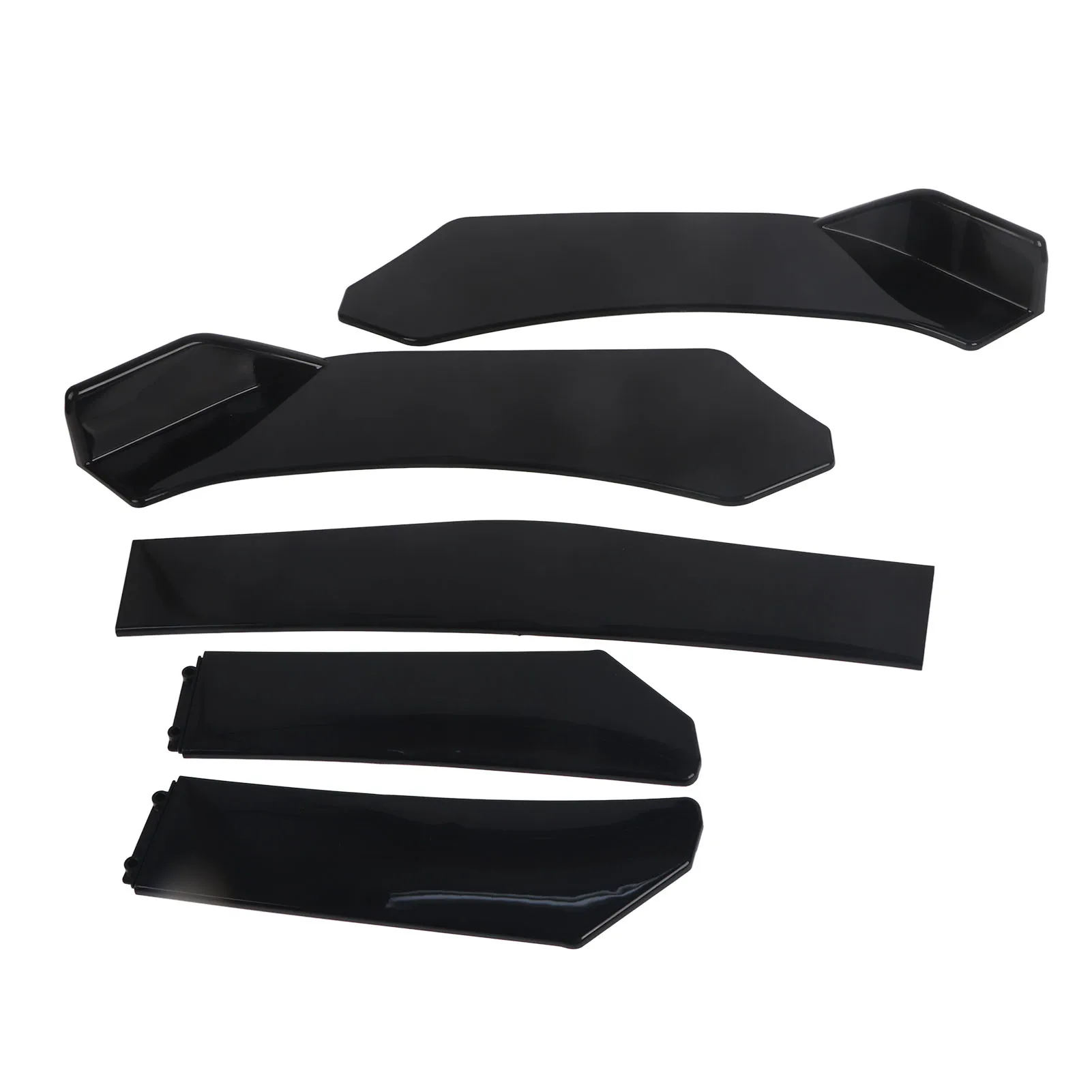 5 stücke Front stoßstange Lippen Body Kit Universal Lip Splitter Spoiler Diffusor Canard Protector für Auto