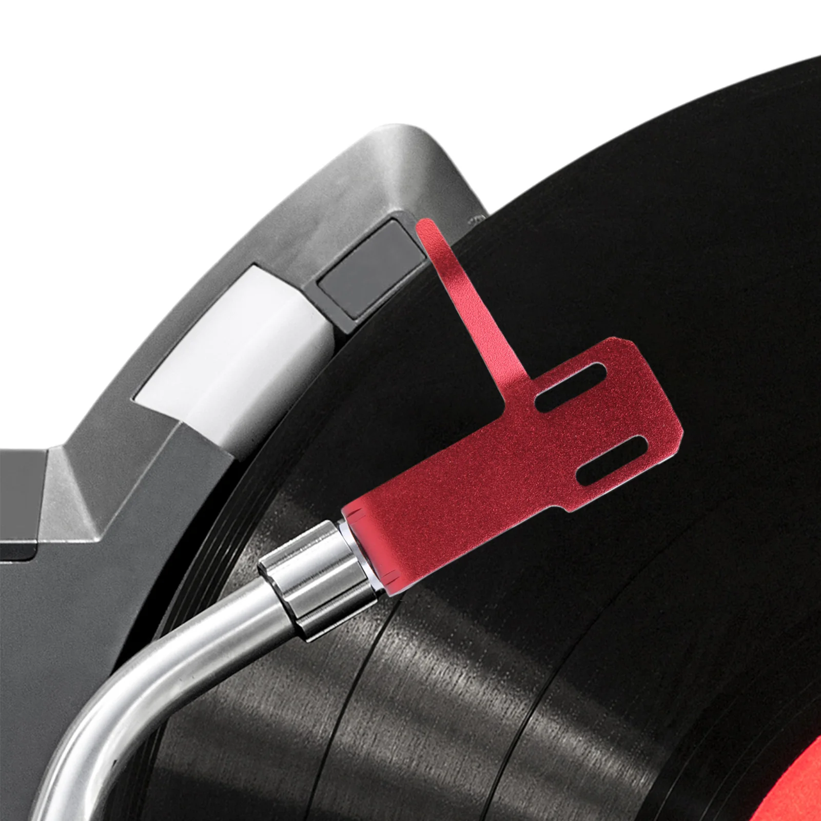 Turntable Headshell with 4 Lead Wires Universal Phono Headshell Aluminum Alloy for LP Vinyl Record Player Turntable Phonograph - view 2