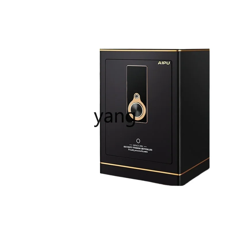 LH Fingerprint Home Safe Large Bedside Table Office Heavy Duty File Cabinet Stainless Steel
