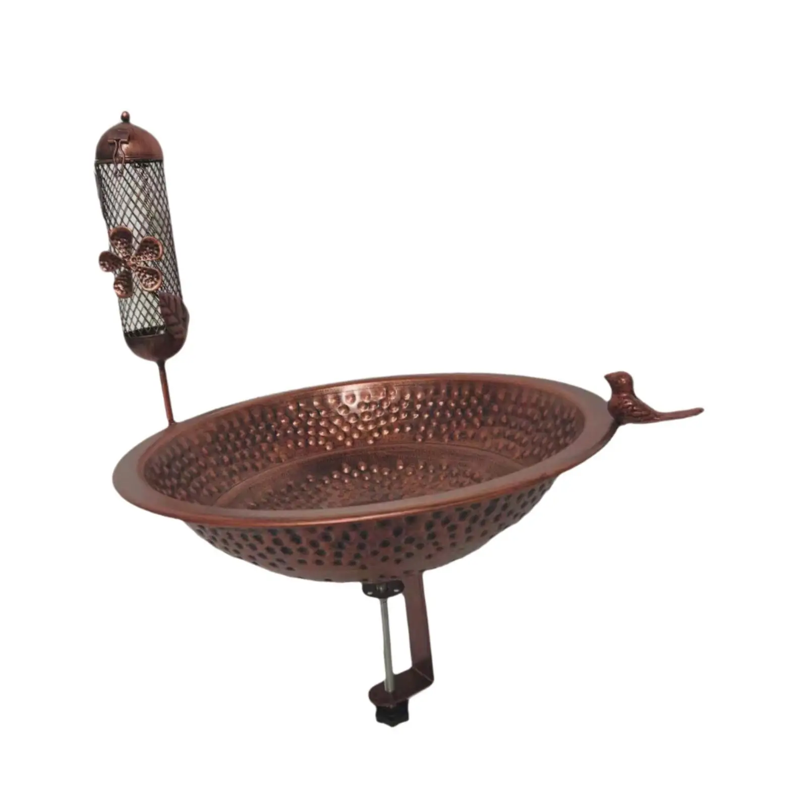 Creative Garden Decor Hanging Bird Bath Feeder Outdoor Rails Bird Pool for Birdbath Lawn Yard