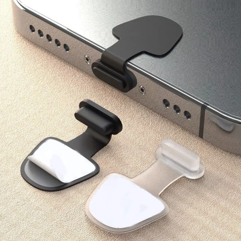 20Pcs Cell Phone Dust Plug For Apple 15 Series Port Huawei Type-C Interface Anti-Loss Universal Silicone Power Plug