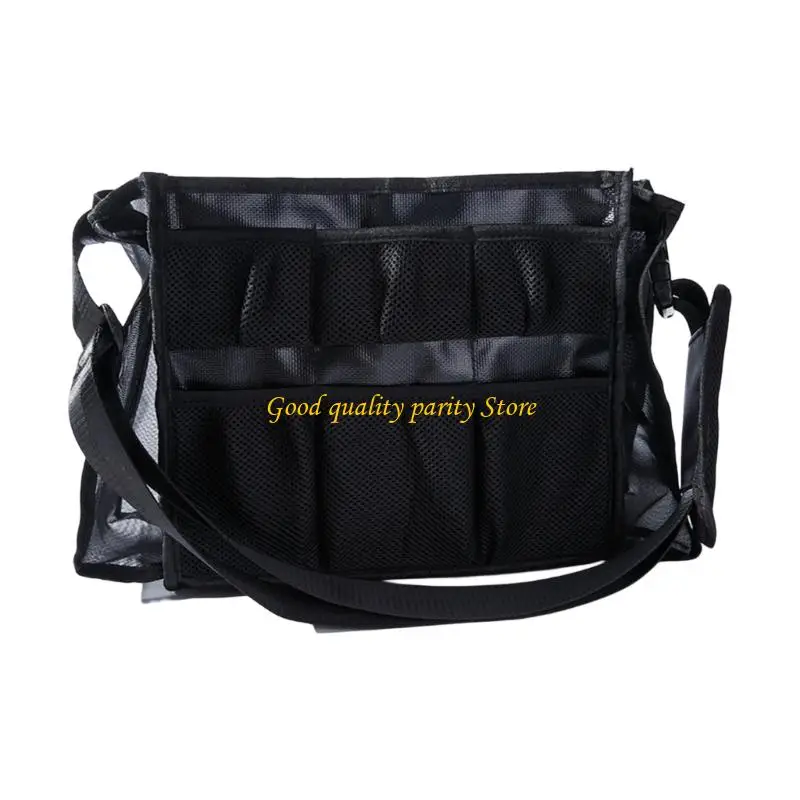 

M4YA Professional Storage Bag For Hairdressing Tools Breathable Mesh Zipper Design Heavy Duty Polyester Construction