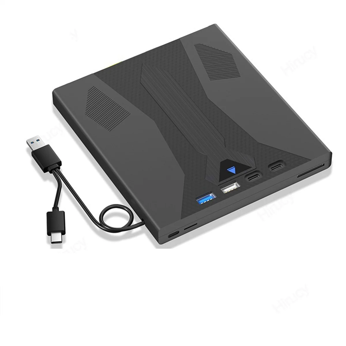 موقد محرك بلو راي خارجي، يدعم قرص 100 جيجا USB 3.0 ومشغل DVD/CD/BD من النوع C، محرك بلوراي بصري ثلاثي الأبعاد لأجهزة الكمبيوتر المحمول-A68M #1
