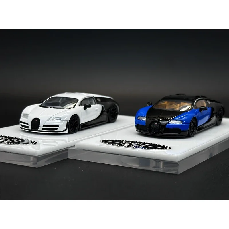 Mortal 1:64 Veyron Ceramic Pattern Diecast Diorama Car Model Collection Miniature Toy