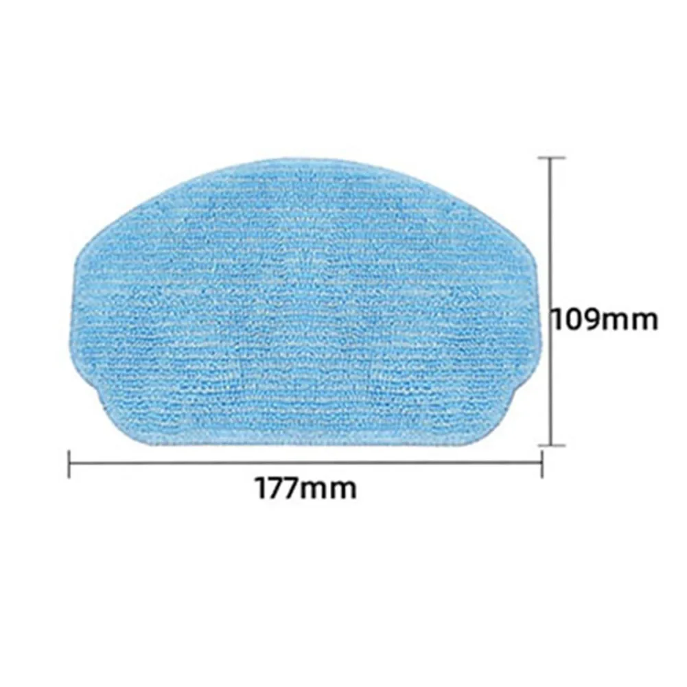 4/10 Pcs Home Vacuum Cleaners Cleaning Cloth Washable And Reusable Mop Cloth For Nedis WIFIVCB01 Robot Vacuum Cleaner