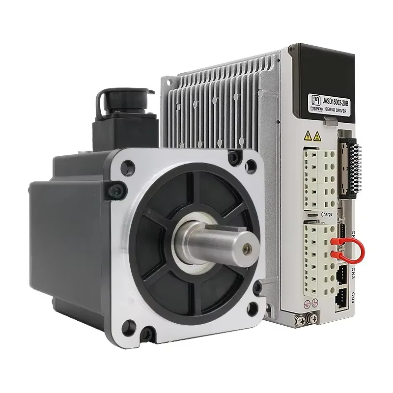 130JASM515215K-17BCW-SC+JASD15002-20B 1500W 9.55N.m 6.2A Single-Phase 17-bit Absolute Encoder Servo Motor Brake