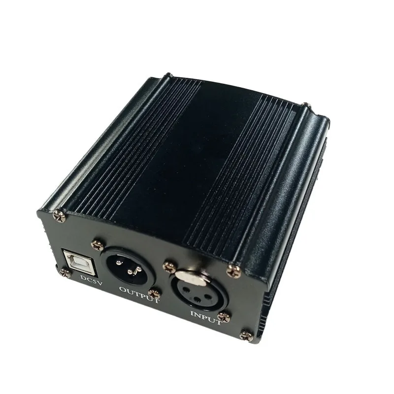 48V  Phantom power supply for studio microphone large golden diaphragm microphone capsule power provide