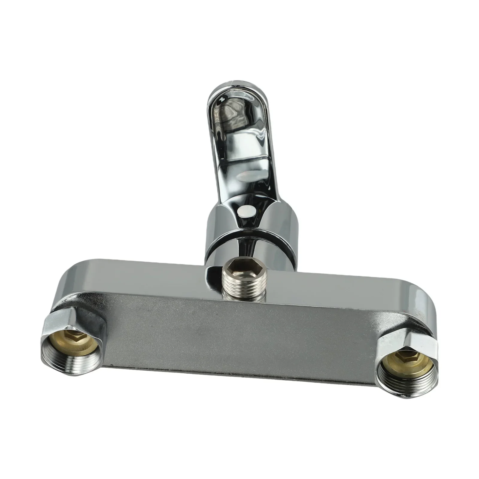 아연 합금 크롬 마감 욕실 수도꼭지 벽걸이형 샤워 믹서(빠른 설치 및 효과적인 카트리지 필터 포함)