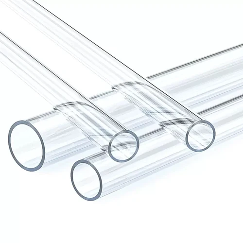 Imagen 2 del producto Tubo de PC de alta transparencia Tubo de plástico de policarbonato de 1 mm de espesor Resistencia a la corrosión oxidación Resistente a altas temperaturas fuerte