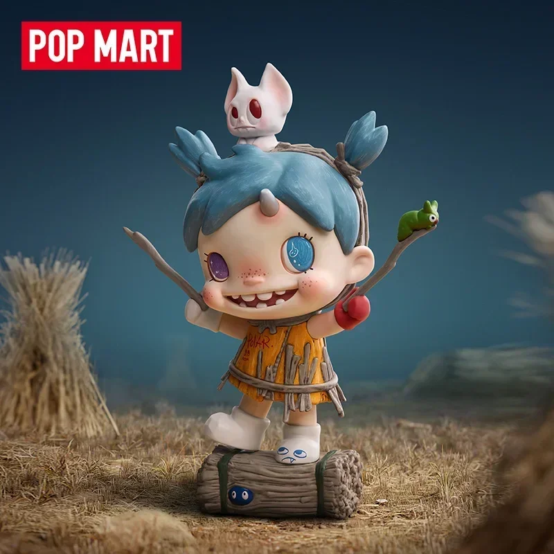 POP MART POLAR Hide & Seek Scarecrow Never Give Up Series Mystery Blind Box - Figurine Koleksi Mainan Misteri dalam Kantong
