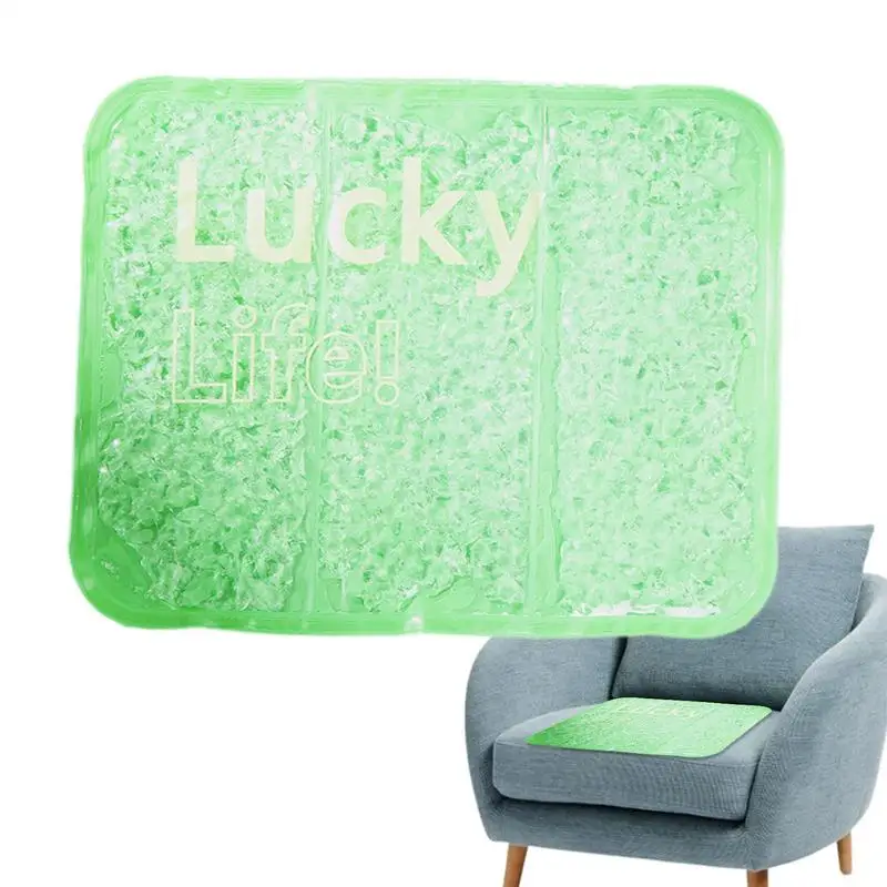 

Охлаждающий чехол на подушку сиденья, мягкая подушка, дышащий длинный коврик-холодильник для сидения, аксессуары для грузовиков