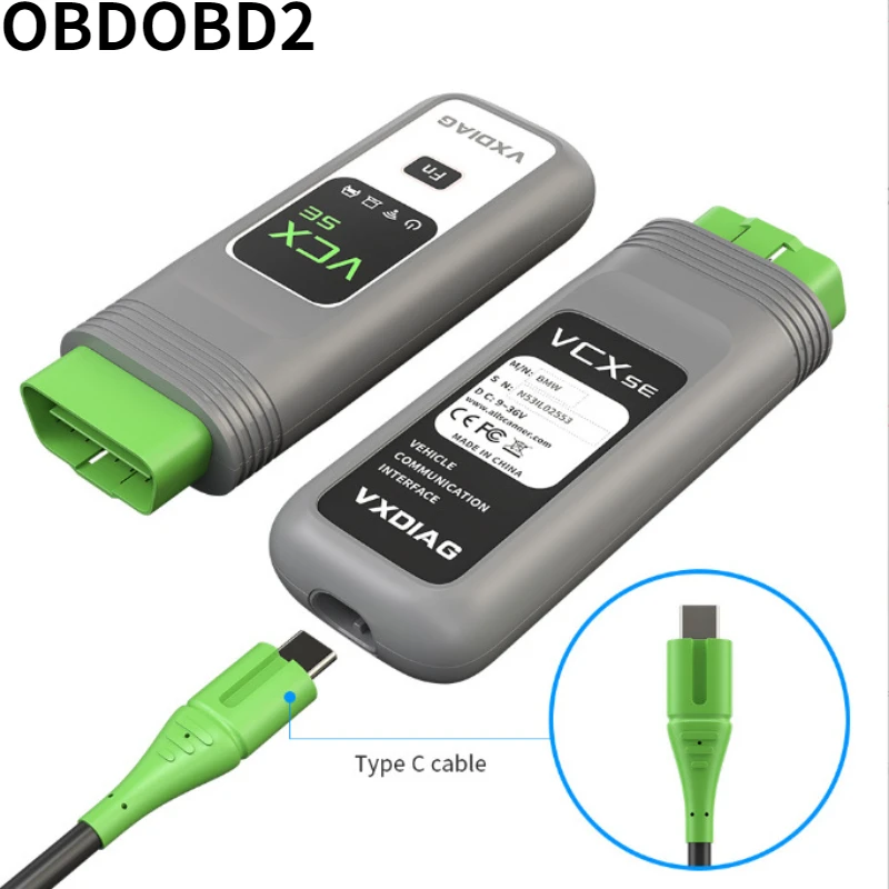 NEW VXDIAG VCX SE for BMW WIFI Is Used for BMW Fault Diagnosis ICOM Programming for A3 Etc Special Inspection VXDIAG SE Unit