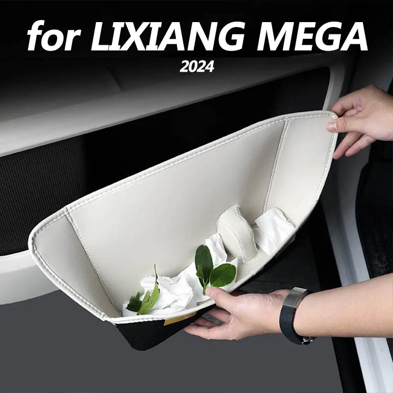 

Car interior decoration accessories, door storage box, garbage storage box for LIXIANG MEGA 2024