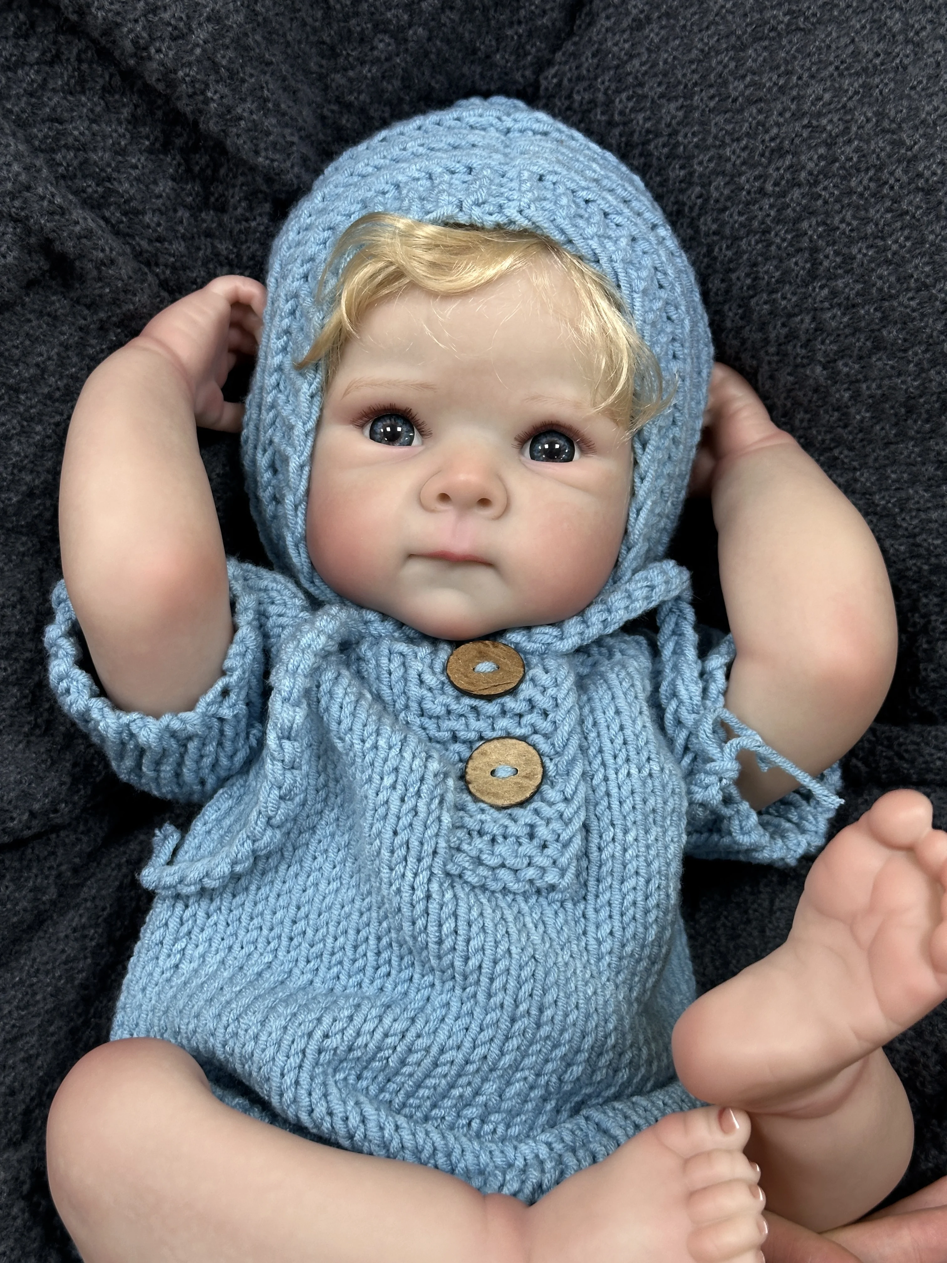 Cokela 50CM/20 cali nowonarodzone dziewczynki lalki Reborn Vinyl Bebe Reborn lalki dla dzieci z akcesoriami