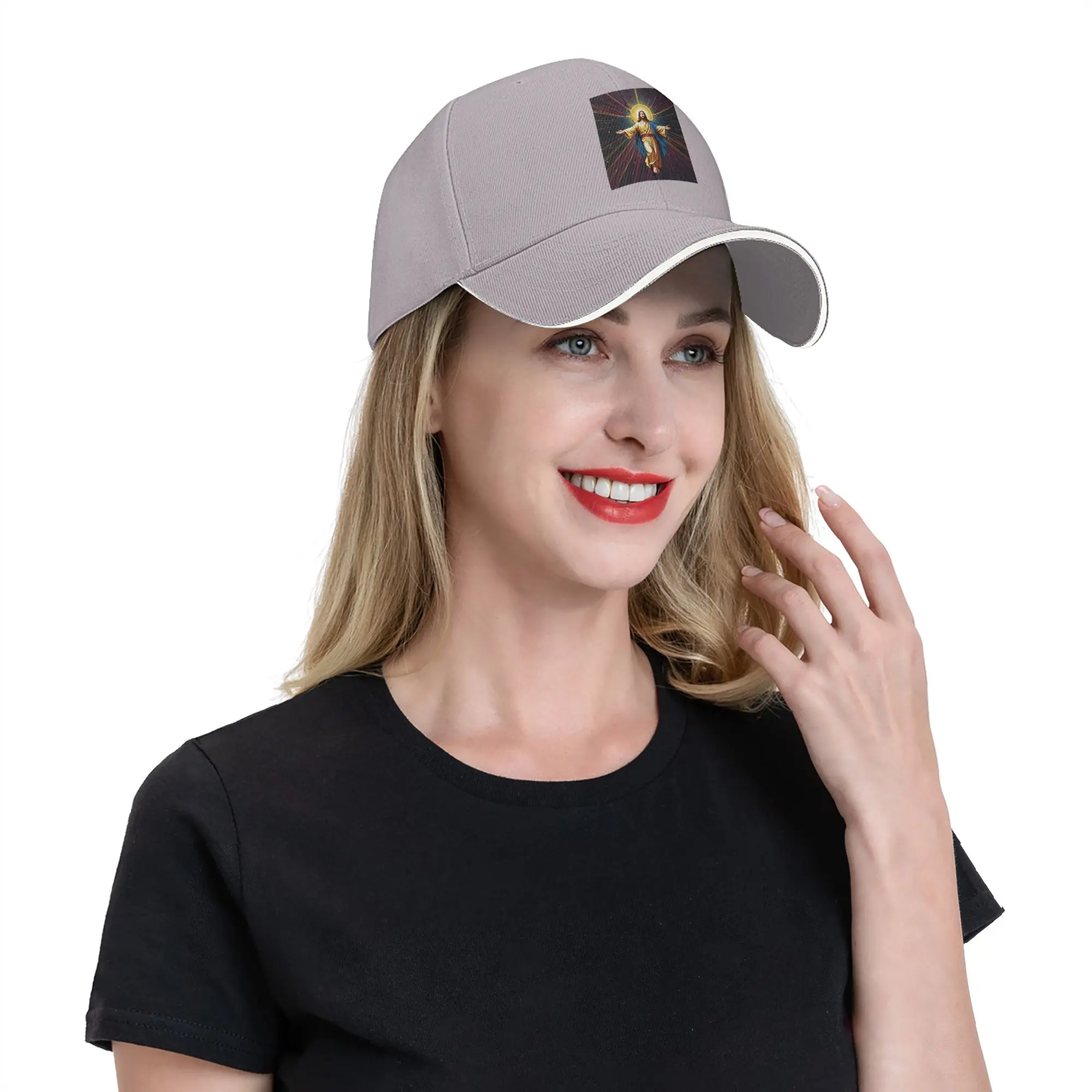 Catholicism Saints Jesus Mary  Cap Fashion Casual Baseball Caps Adjustable Hat Hip Hop Summer Unisex Baseball Hats Customizable