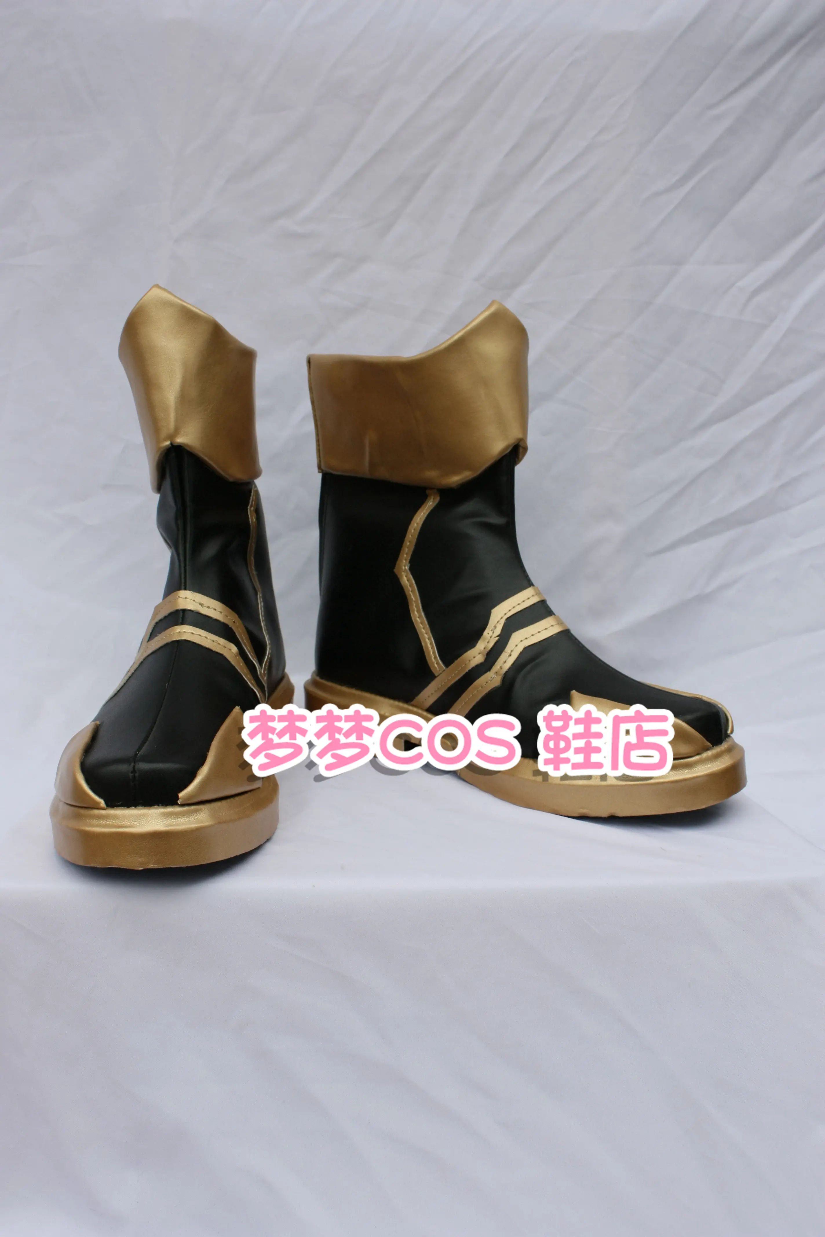 Anime Kingdom Hearts: Birth by Sleep Terra Cosplay Shoes Brown Short PU Leather Flat Sole Boots For Halloween Carnival