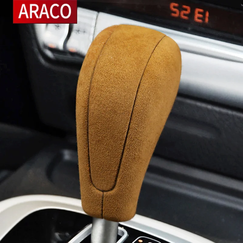 For Porsche Cayenne 2004-2009 Interior Trim Wrap ABS Gear Shift Knob Dekorasi Cover Stiker Aksesori Mobil