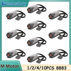 Technical Part 8883 M Motor Compatible with legoeds Power Functions Building Block Car Truck Vehicles Model Power Up Speed Motor