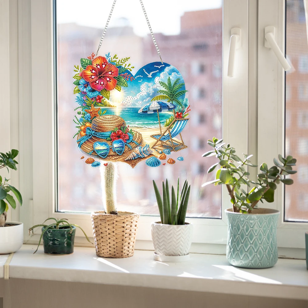 2D شقة DIY شنقا الماس الفن أطقم شكل خاص الماس الفن قلادة الماس اللوحة مجموعة DIY ديكور المنزل شنقا سحر