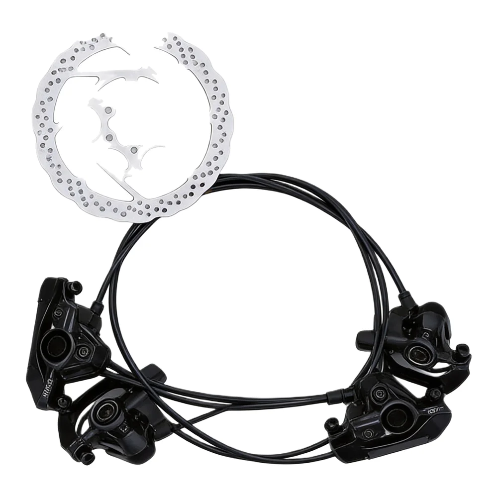 mountain-bike-hydraulic-brake-system-with-ergonomic-controls-and-reinforced-pvc-tubing-for-reliable-performance