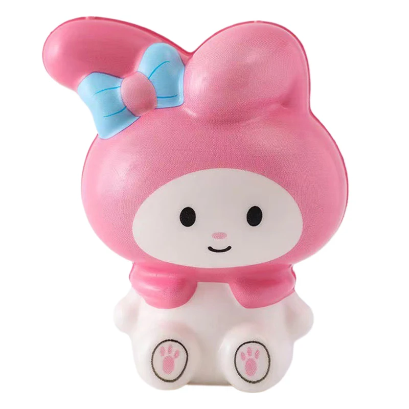 Sanrio Pop Knijp Speelgoed Kuromi Melodie Cinnamoroll Kitty Squishy Speelgoed Langzaam Rebound Speelgoed Stress Reliëf Speelgoed Kinderen Volwassen Geschenken