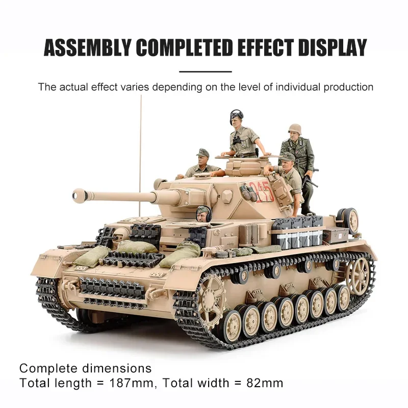 TAMIYA Assembly Model Kit 35378 Panzerkampfwagen IV Ausf. G / Sd.Kfz. 161/1  1/35